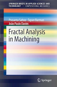 Fractal Analysis in Machining - Prasanta Sahoo - E-Book