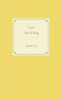 Tao Te King - Laotse - E-Book
