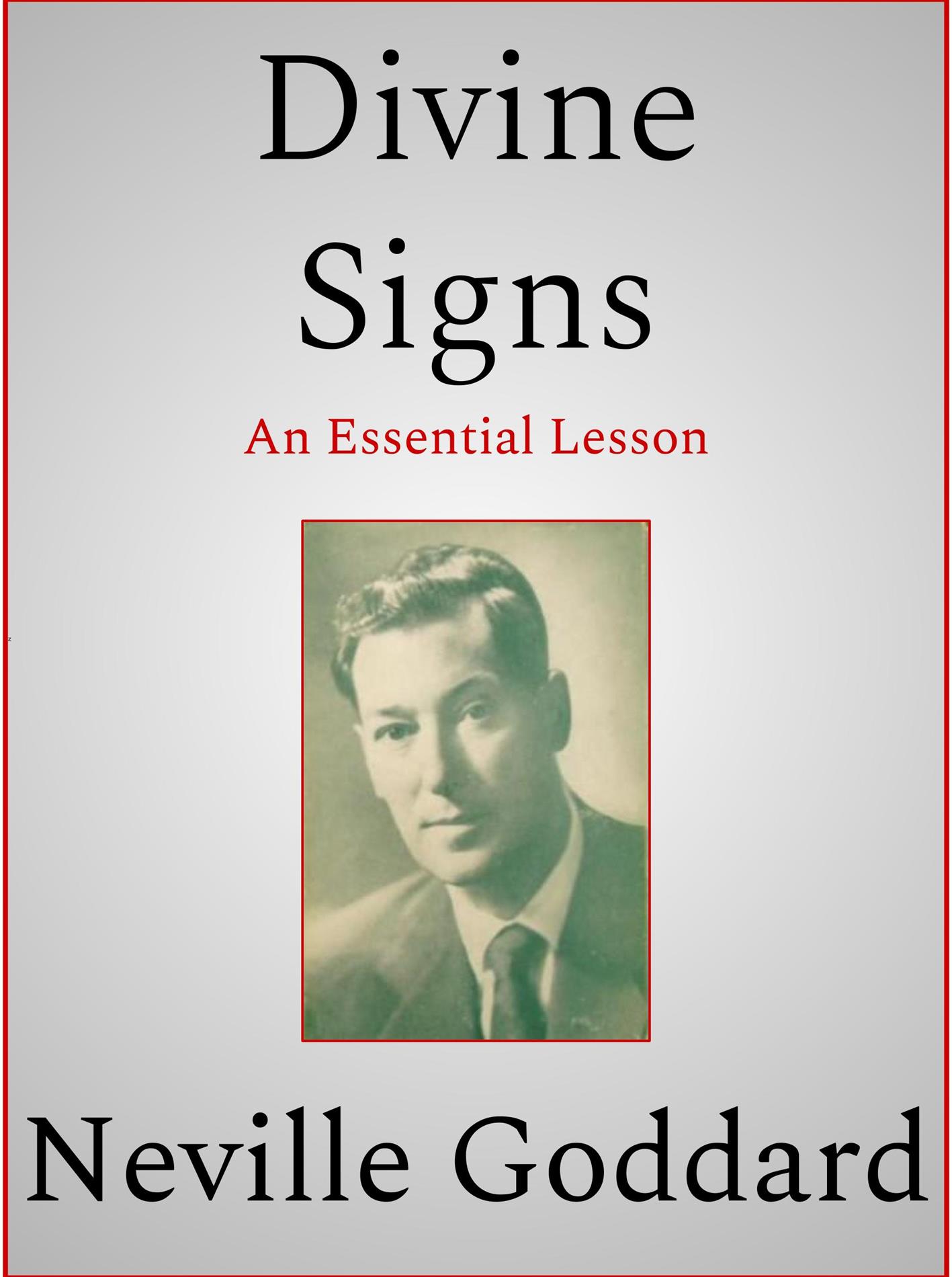 Divine Signs - Neville Goddard - E-Book