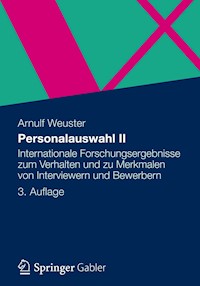 Personalauswahl II - Arnulf Weuster - E-Book