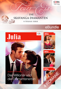 Feuer und Eis - Die Skavanga Diamanten - 4-teilige Serie - Susan Stephens - E-Book