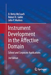 Instrument Development in the Affective Domain - D. Betsy McCoach - E-Book