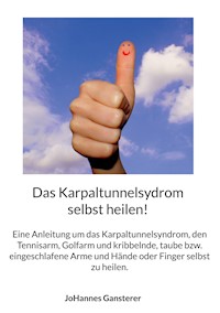 Das Karpaltunnelsydrom selbst heilen! - Johannes Gansterer - E-Book