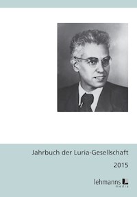 Jahrbuch der Luria-Gesellschaft 2015 -  - E-Book