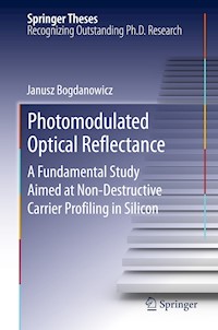 Photomodulated Optical Reflectance - Janusz Bogdanowicz - E-Book