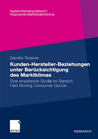 Kunden-Hersteller-Beziehungen unter Berücksichtigung des Marktklimas - Sandra Teusner - E-Book