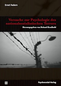 Versuche zur Psychologie des nationalsozialistischen Terrors - Ernst Federn - E-Book