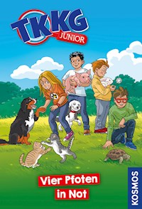 TKKG Junior, 17, Vier Pfoten in Not - Kirsten Vogel - E-Book