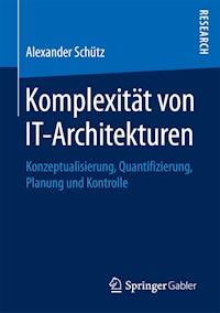 Komplexität von IT-Architekturen - Alexander Schütz - E-Book