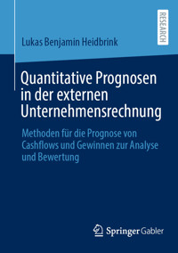 Quantitative Prognosen in der externen Unternehmensrechnung - Lukas Benjamin Heidbrink - E-Book