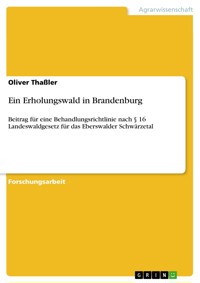 Ein Erholungswald in Brandenburg - Oliver Thaßler - E-Book