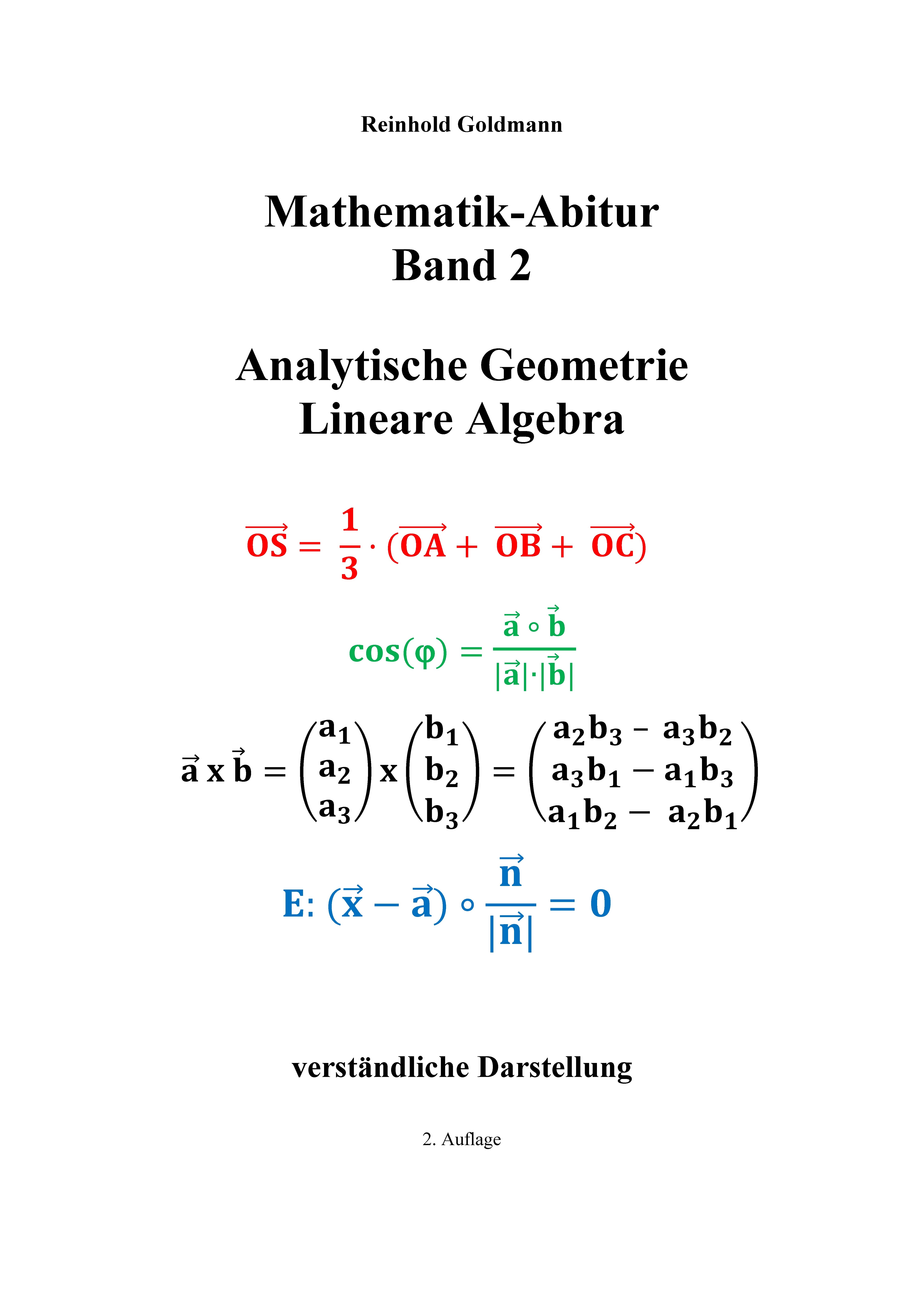 Mathematik-Abitur - Reinhold Goldmann - E-Book