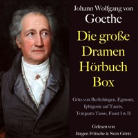 Johann Wolfgang von Goethe: Die große Dramen Hörbuch Box - Johann Wolfgang von Goethe - Hörbuch