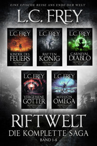 Die Riftwelt-Saga: Gesamtausgabe im Sammelband - L.C. Frey - E-Book