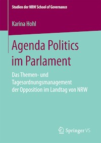 Agenda Politics im Parlament - Karina Hohl - E-Book