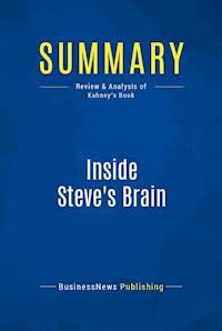 Summary: Inside Steve's Brain - BusinessNews Publishing - E-Book