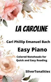 La Caroline Easy Piano Sheet Music with Colored Notation - SilverTonalities - E-Book