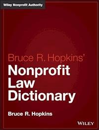 Hopkins' Nonprofit Law Dictionary - Bruce R. Hopkins - E-Book