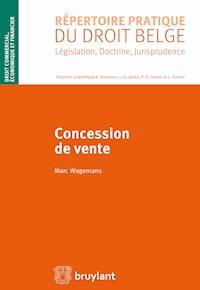 Concession de vente - Marc Wagemans † - E-Book