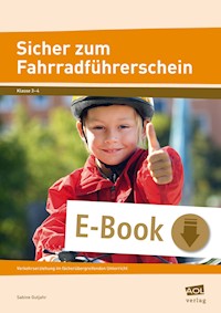 Sicher zum Fahrradführerschein - Sabine Gutjahr - E-Book