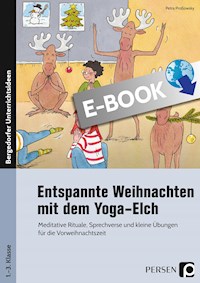 Entspannte Weihnachten mit dem Yoga-Elch - Petra Proßowsky - E-Book