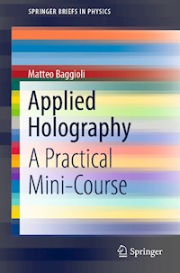 Applied Holography - Matteo Baggioli - E-Book