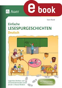 Einfache Lesespurgeschichten Deutsch - Sven Rook - E-Book