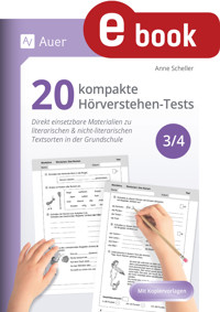 20 kompakte Hörverstehen-Tests für Klasse 3/4 - Anne Scheller - E-Book