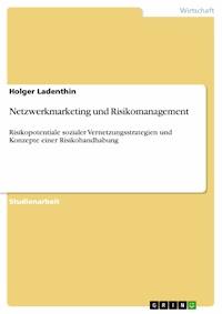 Netzwerkmarketing und Risikomanagement - Holger Ladenthin - E-Book