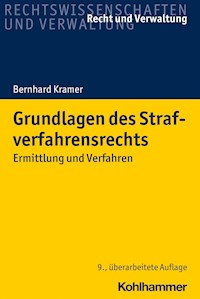 Grundlagen des Strafverfahrensrechts - Bernhard Kramer - E-Book