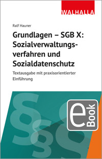 Grundlagen SGB X: Sozialverwaltungsverfahren, Sozialdatenschutz - Ralf Hauner - E-Book