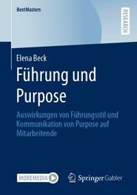 Führung und Purpose - Elena Beck - E-Book