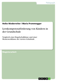 Lernkompetenzförderung von Kindern in der Grundschule - Heike Niederreiter - E-Book