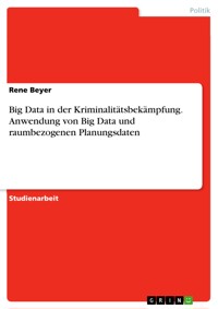 Big Data in der Kriminalitätsbekämpfung. Anwendung von Big Data und raumbezogenen Planungsdaten - Rene Beyer - E-Book