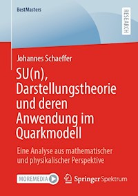SU(n), Darstellungstheorie und deren Anwendung im Quarkmodell - Johannes Schaeffer - E-Book