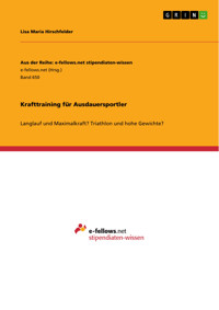 Krafttraining für Ausdauersportler - Lisa Maria Hirschfelder - E-Book