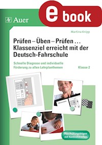 Prüfen - Üben - Prüfen mit der Deutschfahrschule 2 - Martina Knipp - E-Book