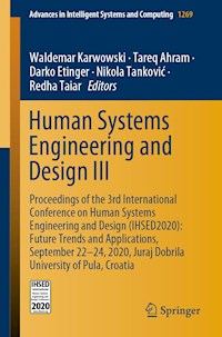 Human Systems Engineering and Design III -  - E-Book
