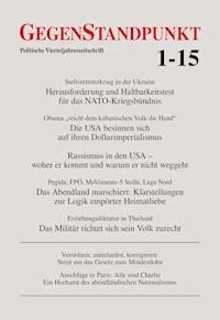 GegenStandpunkt 1-15 -  - E-Book
