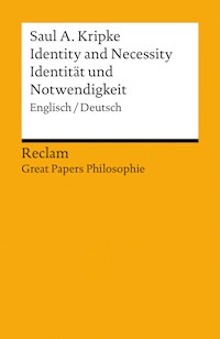 Identity and Necessity / Identität und Notwendigkeit (Englisch/Deutsch) - Saul A. Kripke - E-Book