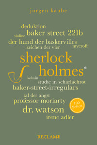 Sherlock Holmes. 100 Seiten - Jürgen Kaube - E-Book
