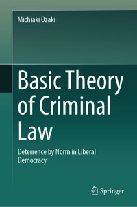 Basic Theory of Criminal Law - Michiaki Ozaki - E-Book