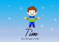 Tim hears the magic of winter - Aron Lötscher - E-Book
