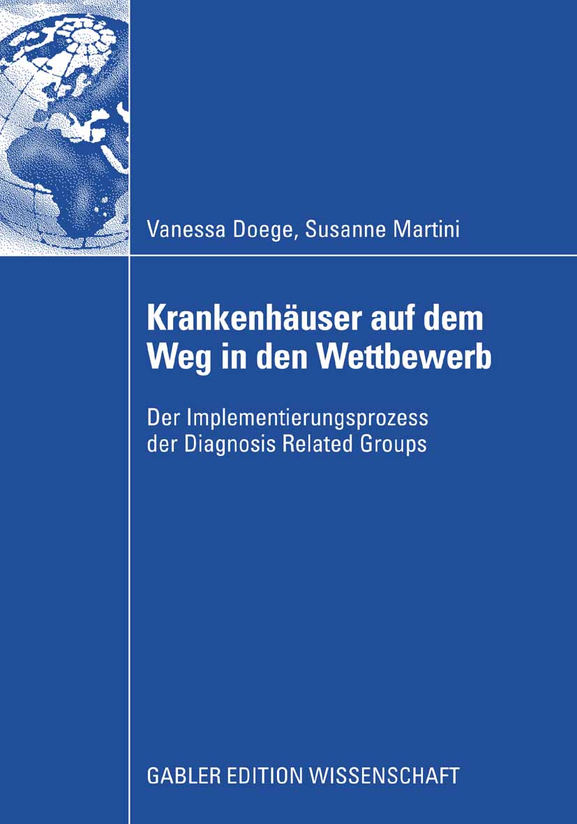 Krankenhäuser auf dem Weg in den Wettbewerb - Vanessa Doege - E-Book