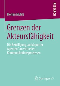 Grenzen der Akteursfähigkeit - Florian Muhle - E-Book
