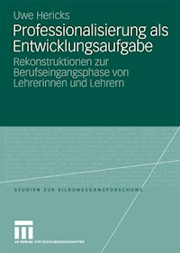 Professionalisierung als Entwicklungsaufgabe - Uwe Hericks - E-Book