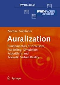 Auralization - Michael Vorländer - E-Book