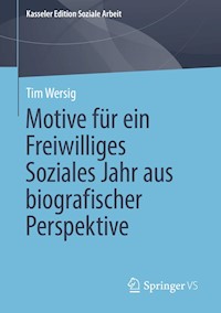 Motive für ein Freiwilliges Soziales Jahr aus biografischer Perspektive - Tim Wersig - E-Book