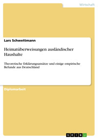 Heimatüberweisungen ausländischer Haushalte - Lars Schwettmann - E-Book