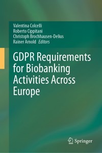 GDPR Requirements for Biobanking Activities Across Europe -  - E-Book